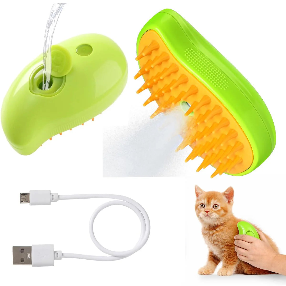 Brosse à vapeur chien/chat